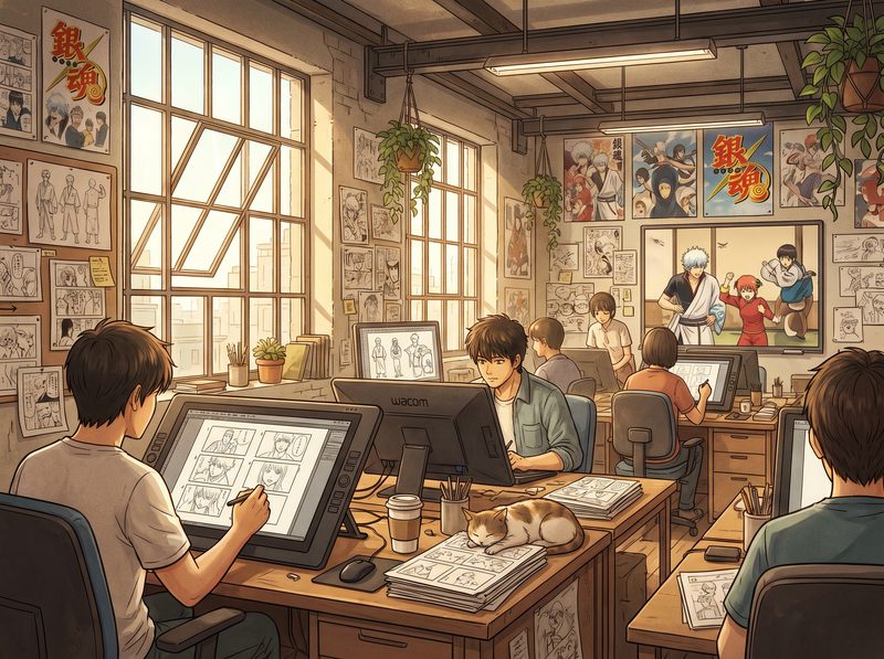 同人动漫办公室
