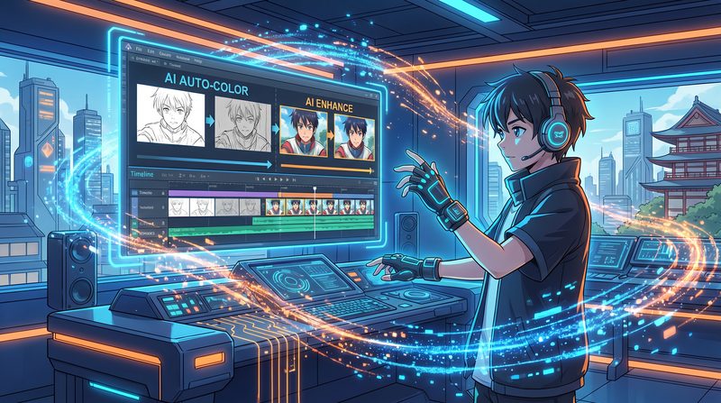 同人动漫AI动漫创作